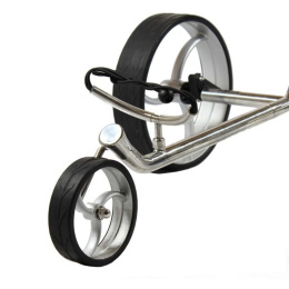 Manualny wózek golfowy TrendGOLF CUSHY ze stali nierdzewnej