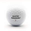 Piłki golfowe NASSAU QUATTRO (białe, 12 szt.)