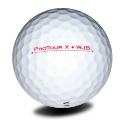 Piłki golfowe Vision PRO-TOUR V * WJB (białe, 12 szt., czerwone napisy)