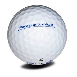 Vision PRO-TOUR X * WJB golf balls (white, 12 pcs., blue lettering)