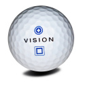 Piłki golfowe Vision PRO-TOUR X * WJB (białe, 12 szt., niebieskie napisy)