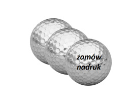 Piłki golfowe REDLINE (srebrne, 12 szt.)