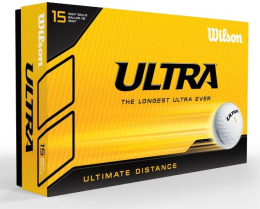 Piłki golfowe Wilson ULTRA LUE Ultimate Distance (białe, 15 szt.)