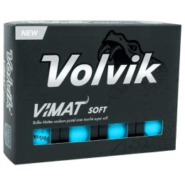 Piłki golfowe VOLVIK VIMAT Soft (niebieski mat, 12 szt.)