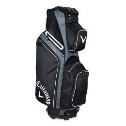 Callaway X Series golf bag (cart) - black / titanium / white