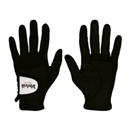 VOLVIK TRUE FIT golf glove (men's, universal size, black)