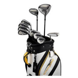 CALLAWAY Warbird golf club set, 10 clubs with bag, graphite set