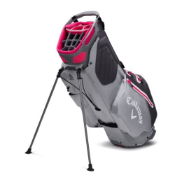 Callaway Fairway 14 HD golf bag (with legs) - gray-silver-pink