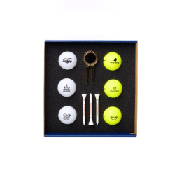 Piłki golfowe VOLVIK BLACK WIDOW PACK (zestaw 4 piełek z markerem)