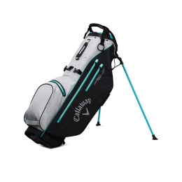 Callaway Fairway C HD golf bag (with legs) - silver, black and green
