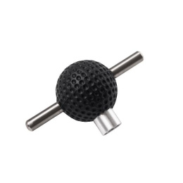Ball handle for more convenient adjustment of the shaft of TiCad Liberty and Canto golf carts