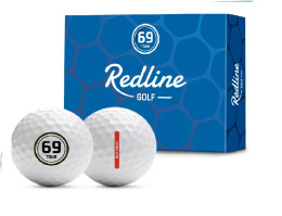 Piłki golfowe REDLINE 69 Tour (białe)