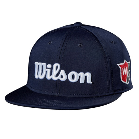 Wilson Tour Flat Brim Golf Cap (Blue)