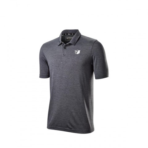 Wilson polo shirt, Staff Model collection (graphite, size L)