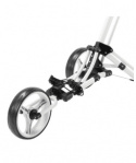 Manualny wózek golfowy Fastfold Trike 2.0 (biało-czarny)
