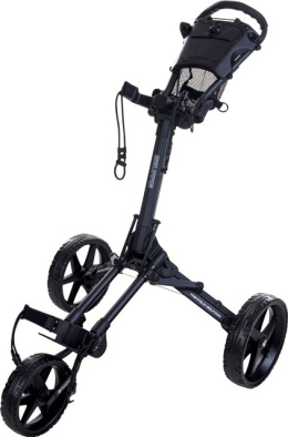 Manualny wózek golfowy FASTFOLD SQUARE (grafit-czarny)