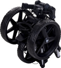 Manualny wózek golfowy FASTFOLD SQUARE (srebrno-czarny)