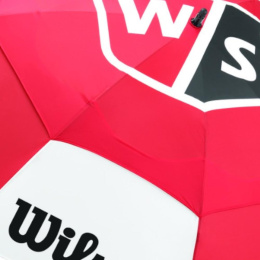 Parasol golfowy Wilson Tour Umbrella (czerwono-biały)