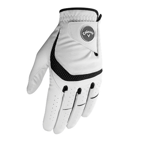 CALLAWAY SYNTECH MLH golf glove (white, size M)