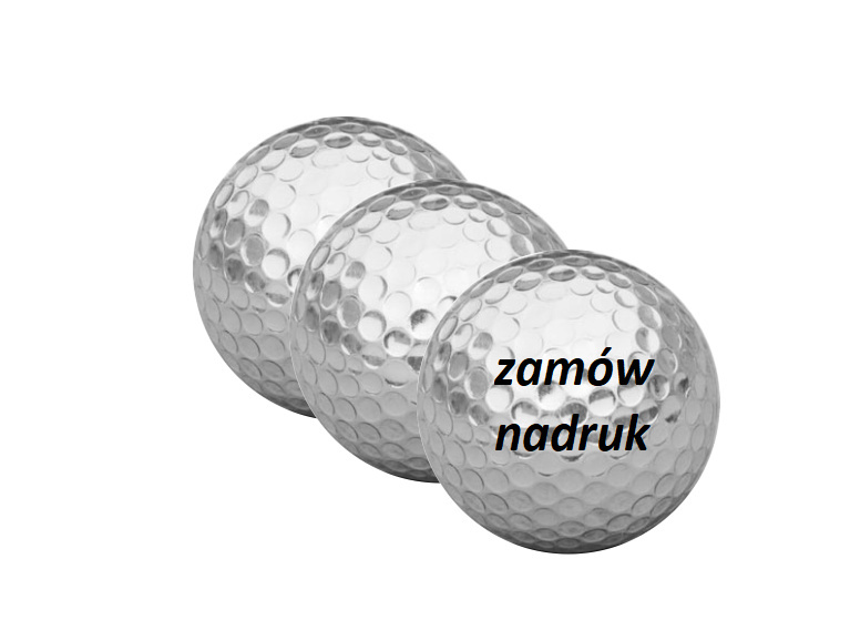 Piłki golfowe REDLINE srebrne