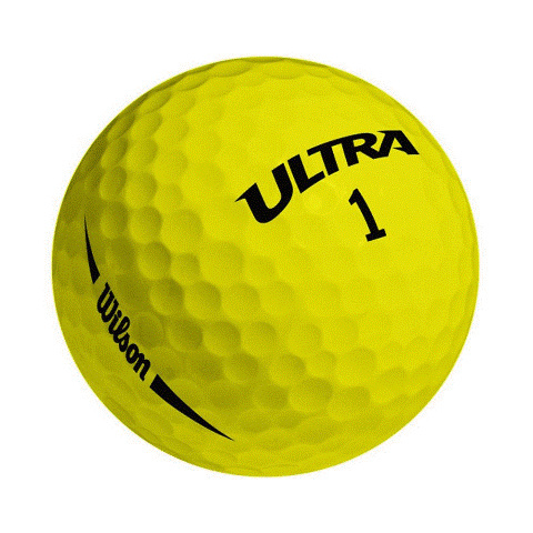 Piłki golfowe ULTRA LUE Ultimate Distance (żółte), 15 szt.