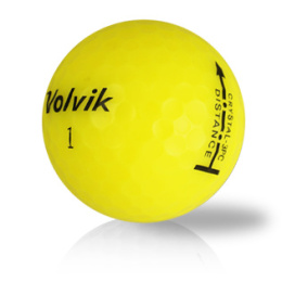 Piłki golfowe VOLVIK Crystal (żółte, 12 szt.)