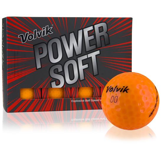 Piłki golfowe VOLVIK POWER SOFT (pomarańczowy)
