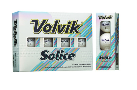 VOLVIK SOLICE golf balls (white pearl, 12 pcs.)