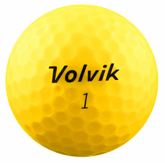Piłki golfowe VOLVIK VIMAT Soft (żółty mat)