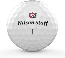 Piłki golfowe Wilson Staff Duo Professional (białe, 3 szt.)