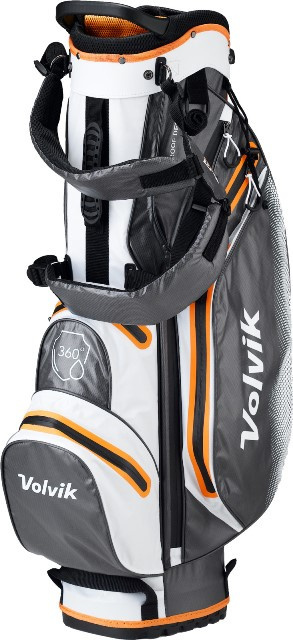 Torba golfowa VOLVIK WP Stand Bag 360 wodoodporna (z nóżkami, pomarańczowa)
