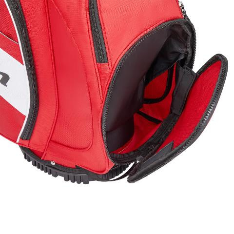 Torba golfowa Wilson eXo II Carry Red (z nóżkami)