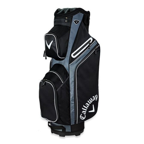 Callaway X Series golf bag (cart) - black / titanium / white