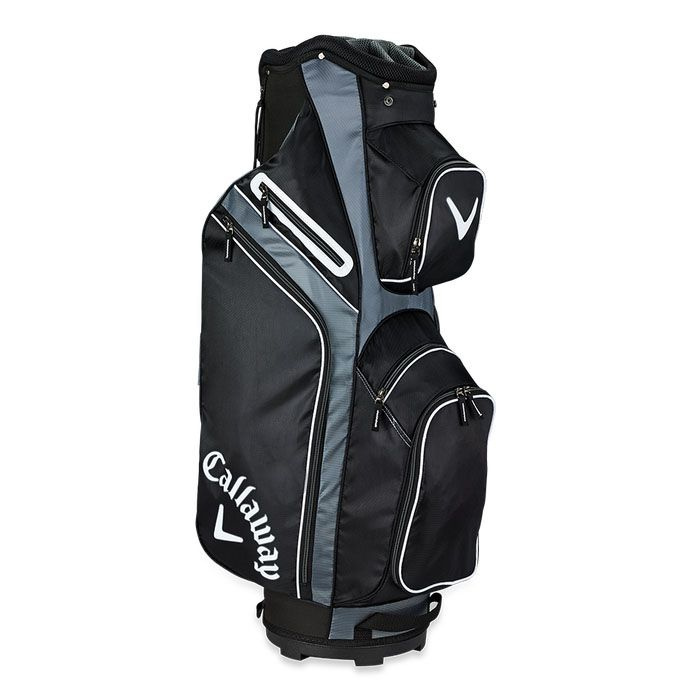 Torba golfowe Callaway X Series (na wózek) – czarno / titanium / biały