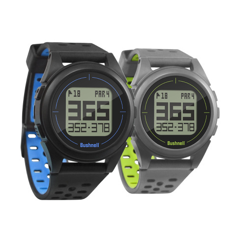 Zegarek GPS Bushnell iON2 2 Elegancka, obsługa, odwracalny pasek i aktualizacje pól golfowych bezprzewodowo.