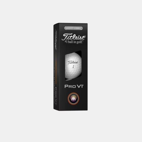 Piłki golfowe TITLEIST PRO V1 model 2025, AIM (białe, 12 szt.)