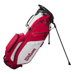 Torba golfowa Wilson Exo Lite (z nóżkami, standbag) Staff Red, model 2025