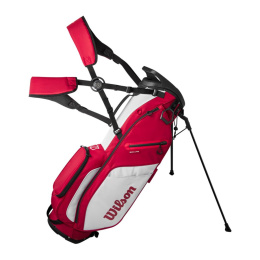 Torba golfowa Wilson Exo Lite (z nóżkami, standbag) Staff Red, model 2025