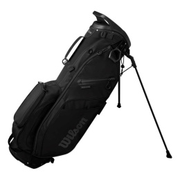 Torba golfowa Wilson Exo Lite (z nóżkami, standbag) czarna, model 2025