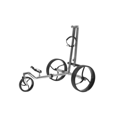 Elektryczny wózek golfowy GALAXY ze stali nierdzewnej z pilotem