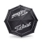Parasol golfowy TITLEIST Tour Double Canopy 68 cali (czarno-biały)