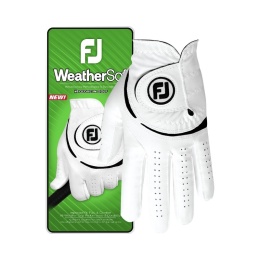 Rękawica golfowa FOOTJOY WeatherSof, FJ (biała, rozm. XL)