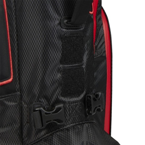 Torba golfowa Titleist Players 4 (na nóżkach/standbag), czarno-czerwona