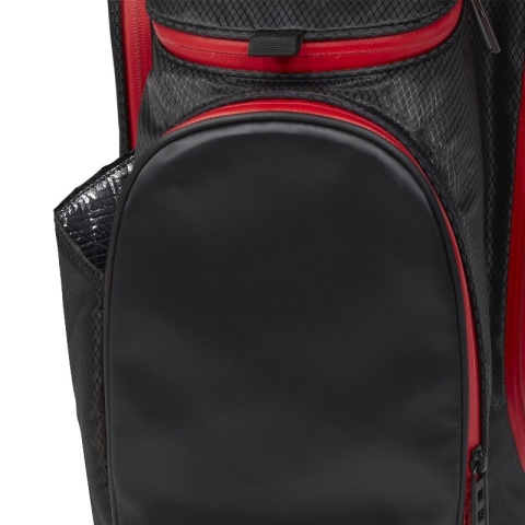 Torba golfowa Titleist Players 4 (na nóżkach/standbag), czarno-czerwona