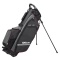 Torba golfowa Wilson NEXUS CARRY BAG, czarno-szaro-czerwona (z nóżkami)