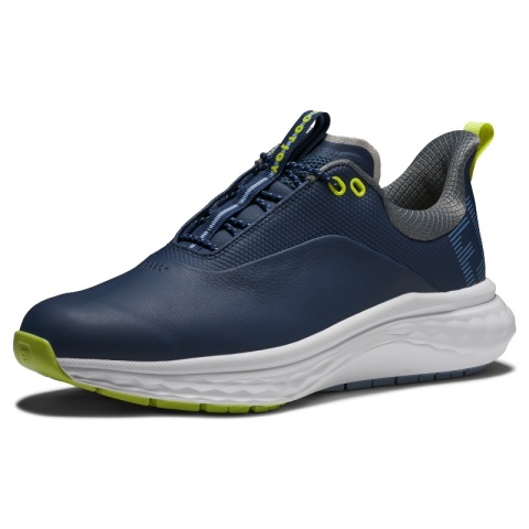Buty do gry w golfa FootJoy, FJ QUANTUM (męskie, NVY-WHT-LIME), rozm. 44,5