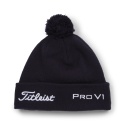 Czapka golfowa Titleist Tour PomPom beanie (zimowa, granatowo-biała) typ beanie