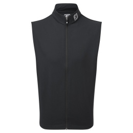 FootJoy Full-Zip Knit Men's Golf Vest, Black, Size XL