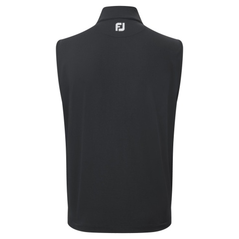 Kamizelka golfowa FootJoy Full-Zip Knit męska, czarna, rozmiar XL
