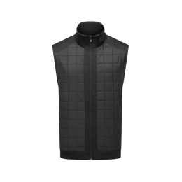 FootJoy ThermoSeries Lightweight Insulated Men’s Golf Vest, Black, Size XL